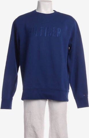 TOMMY HILFIGER Sweatshirt & Zip-Up Hoodie in XL in Blue: front