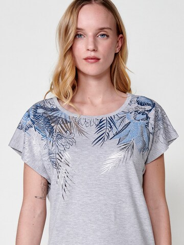 KOROSHI T-Shirt in Grau