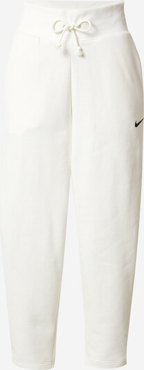 Nike Sportswear Pantalón en negro / blanco cáscara de huevo, Vista del producto