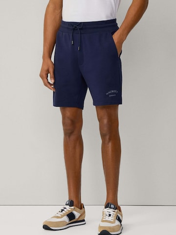 Hackett London Regular Shorts 'Heritage Ess' in Blau: Vorderseite