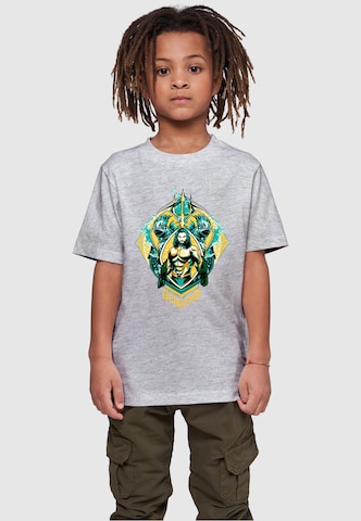 ABSOLUTE CULT T-Shirt 'Aquaman - The Trench' in Grau: predná strana