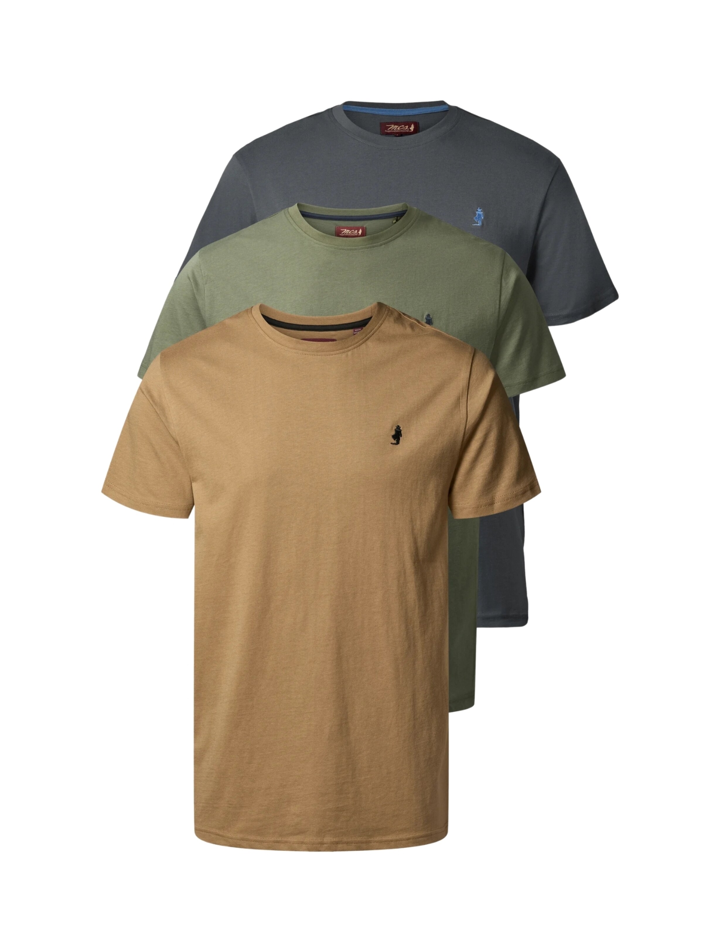 MCS Trachten-paita 'Ohio' värissä ruskea: etupuoli