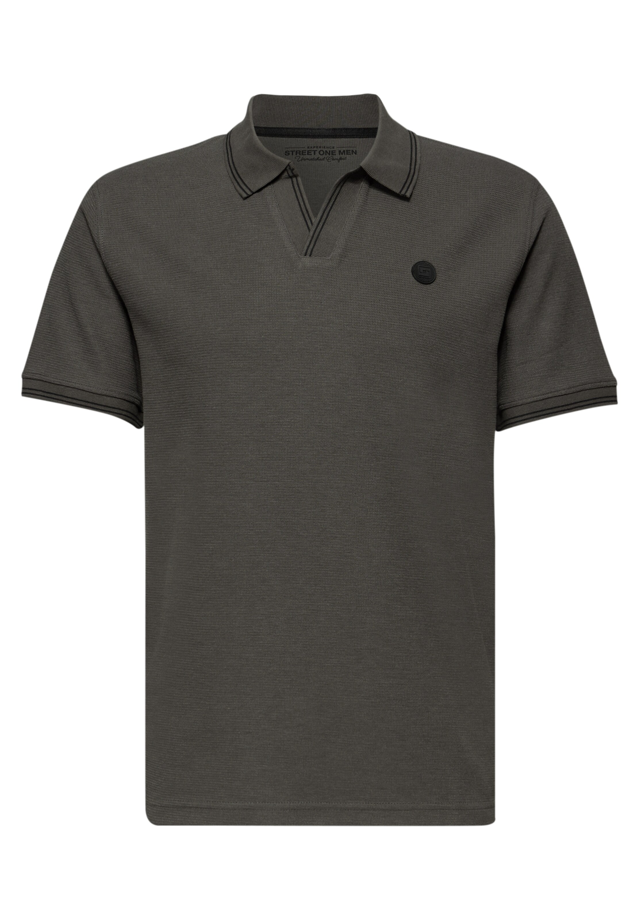 Street One MEN Shirt in Grey: front