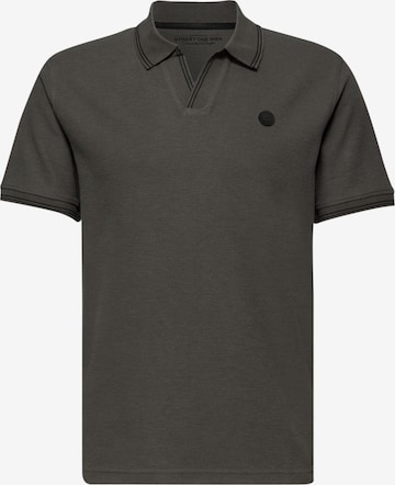 Street One MEN Poloshirt in Grau: Vorderseite