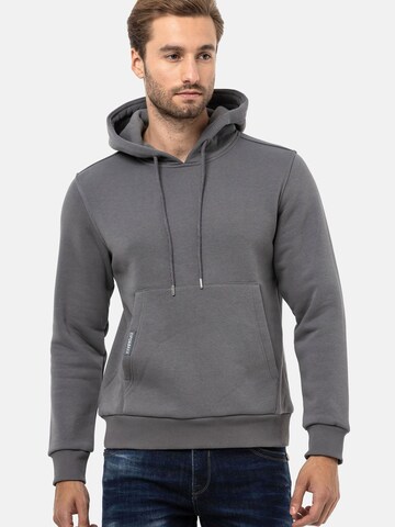 CIPO & BAXX Sweatshirt in Grijs: voorkant