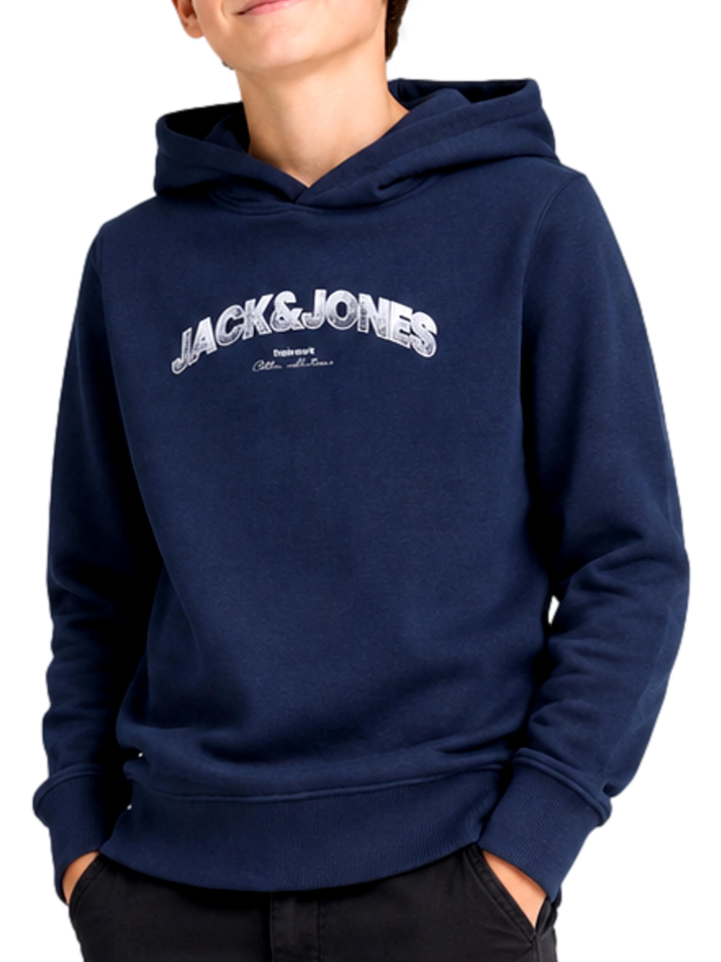 Jack & Jones Junior Sweatshirt 'JJAvery' i blå