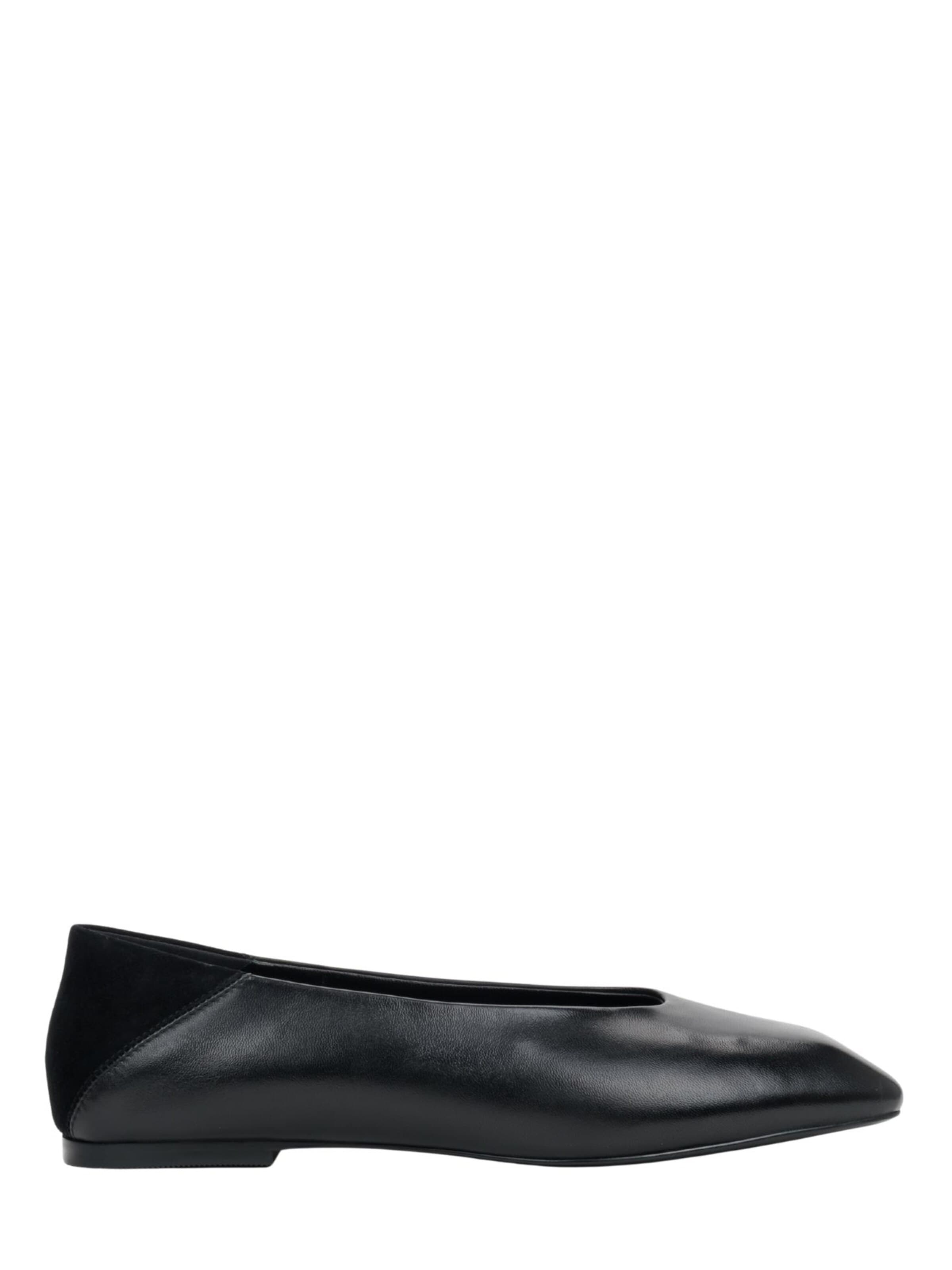 Estro Ballet Flats '661-11' in Black