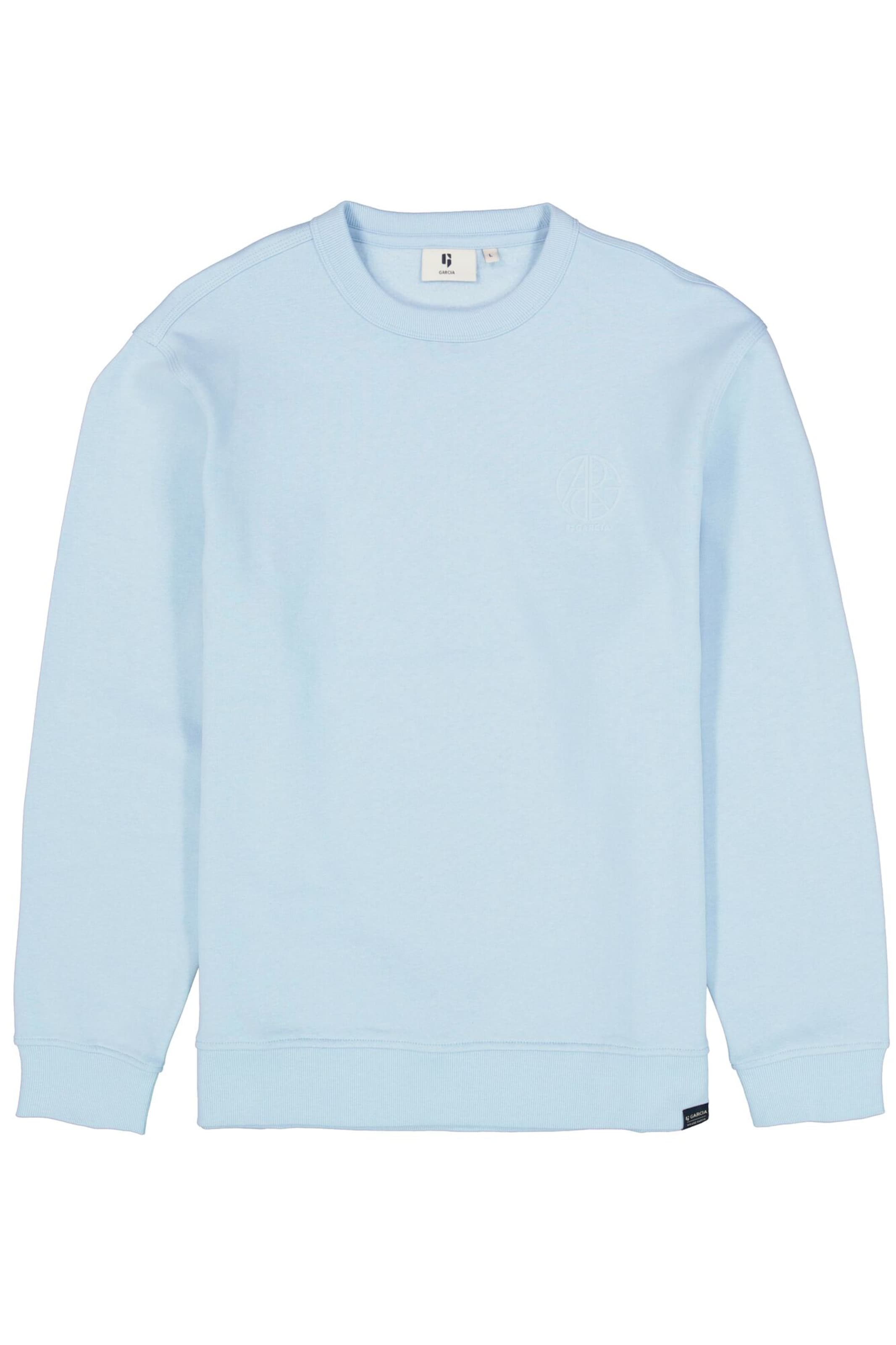 GARCIA Sweatshirt i blå: framsida