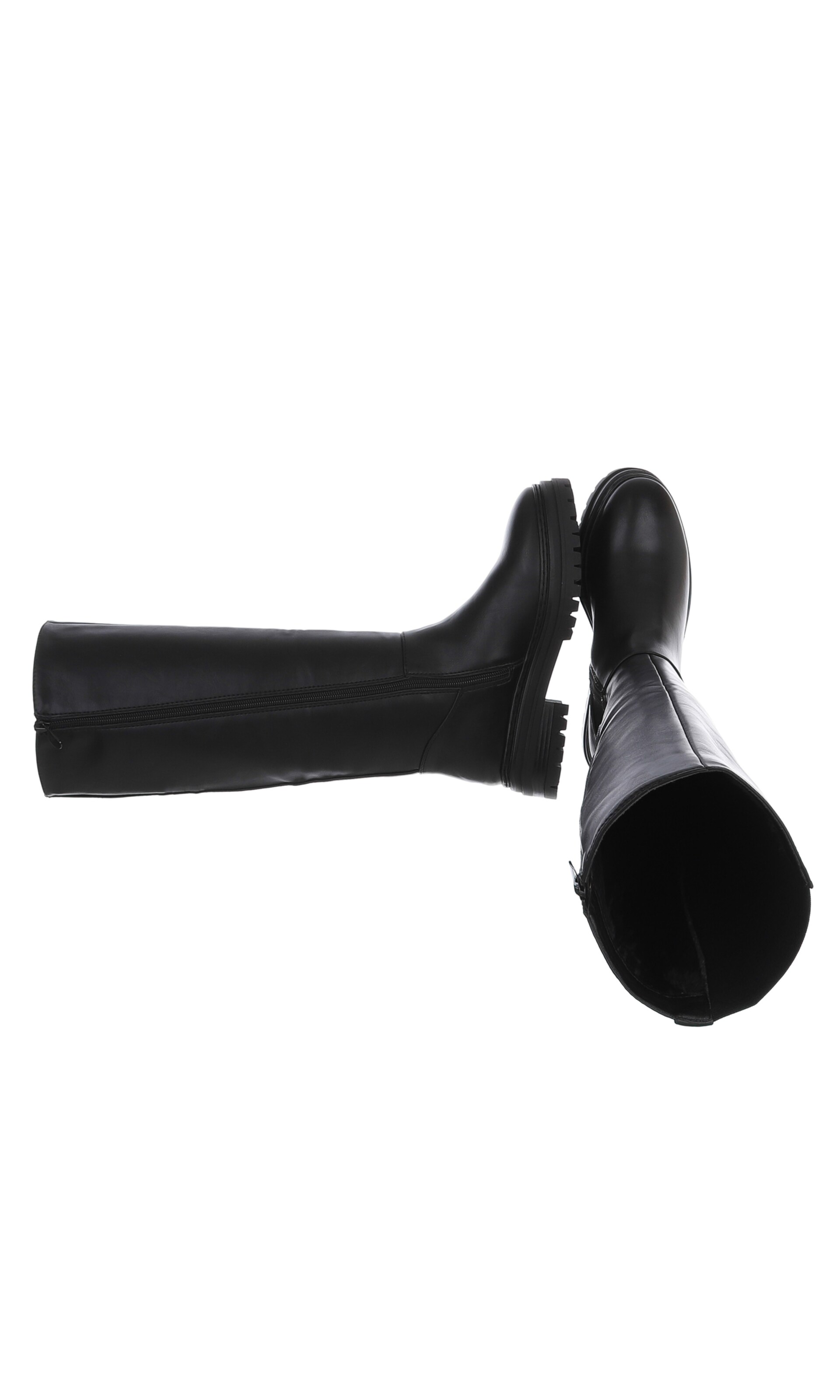 Ital-Design Stiefel in Schwarz