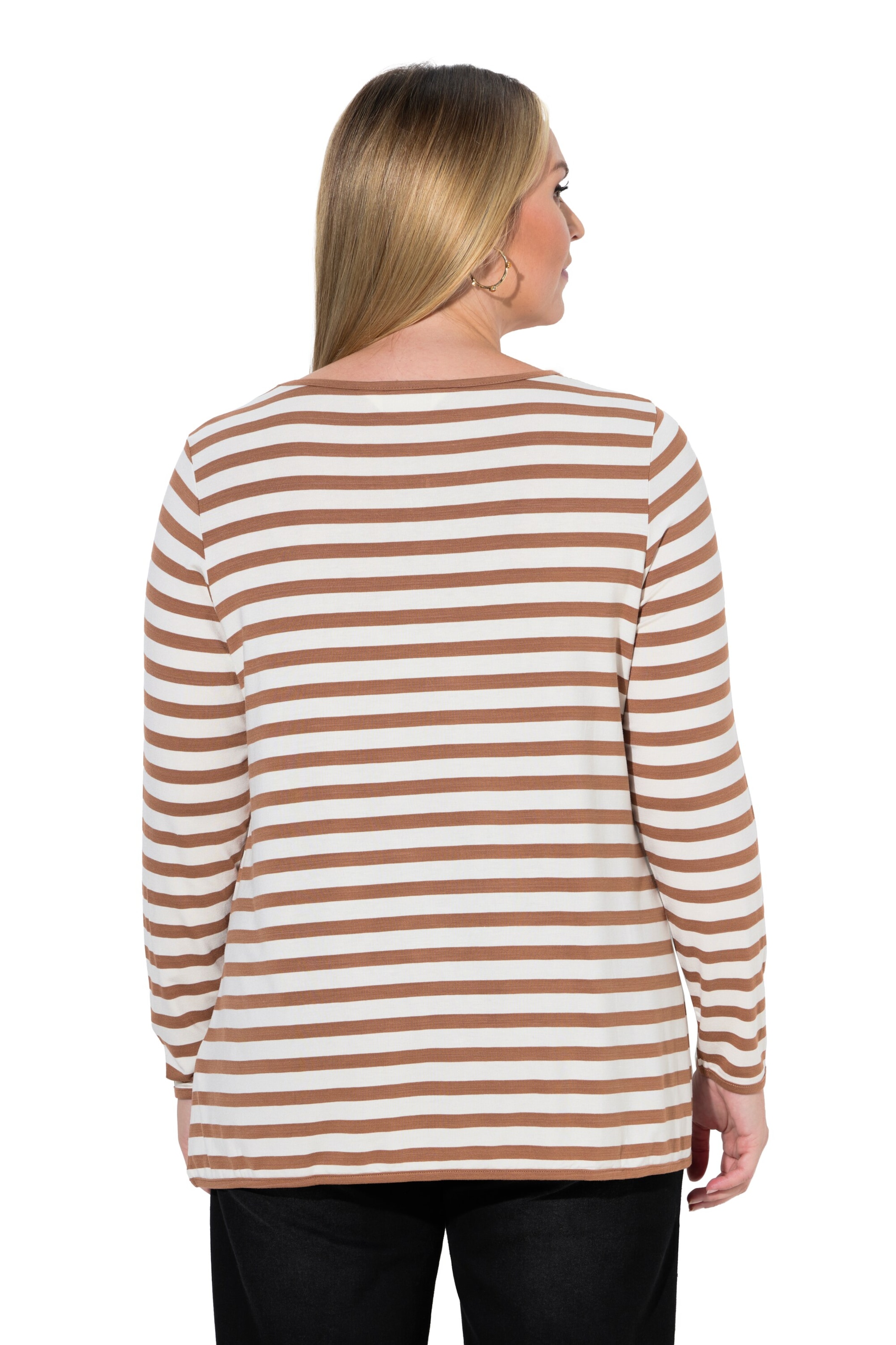 MIAMODA Shirt in Brown
