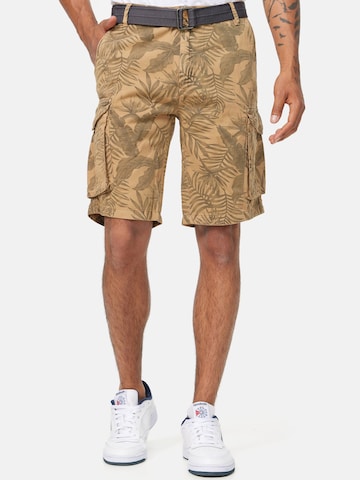 Pantaloni cargo 'A201' di Tazzio in beige: frontale