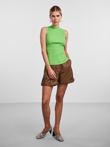 Y.A.S Knitted top 'TANKI' in Green