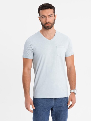 Ombre Shirt in Grey: front