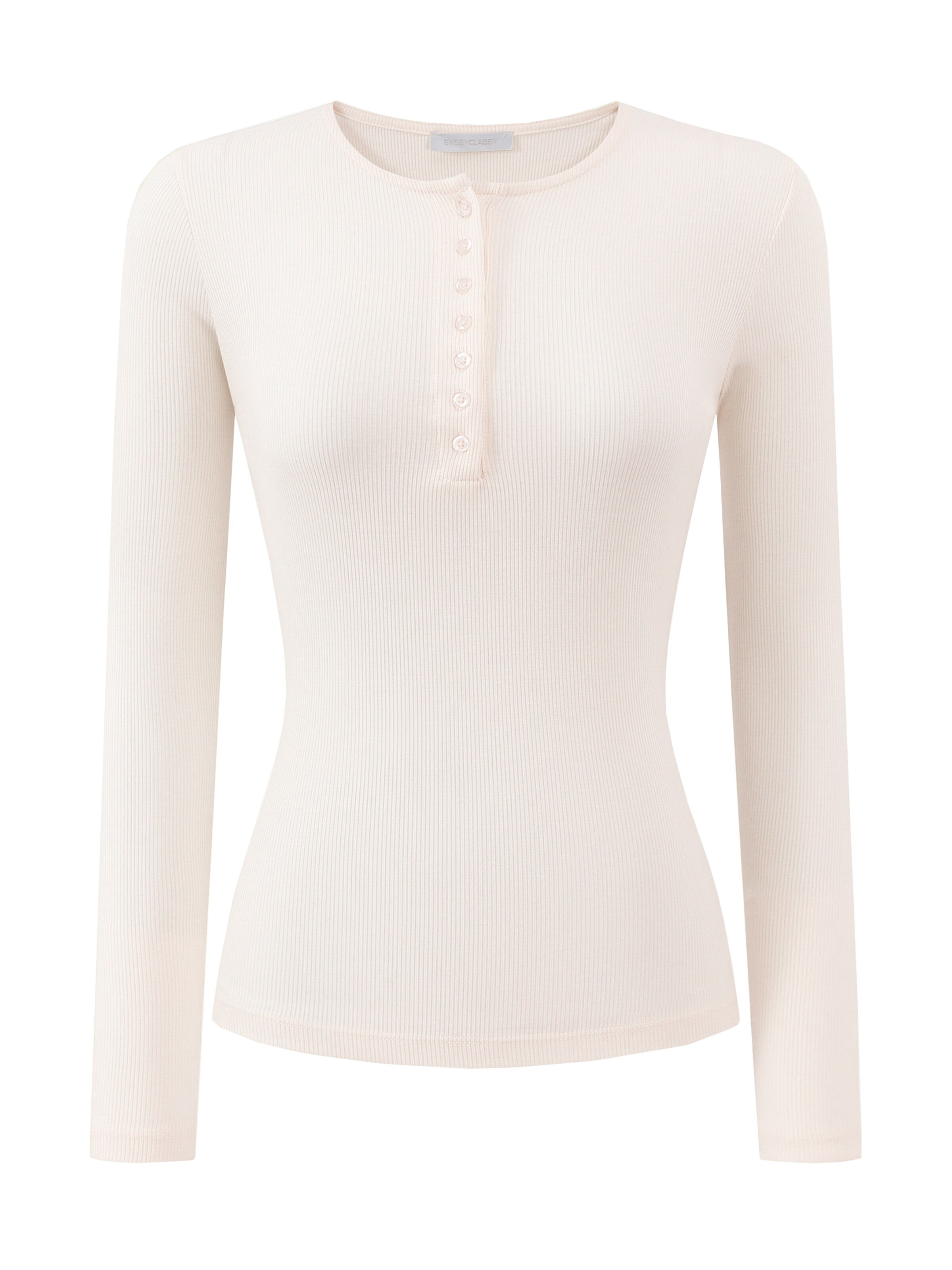 SASSYCLASSY - Camiseta en beige: frente