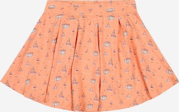 LEMON BERET Skirt in Orange: front