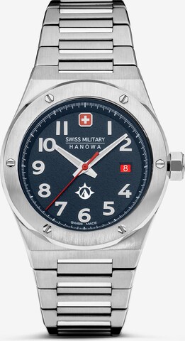 SWISS MILITARY HANOWA Analog Watch 'Sonoran' in Silver: front