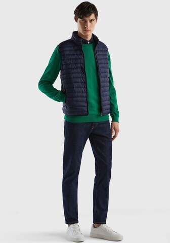 UNITED COLORS OF BENETTON Vest in Blue