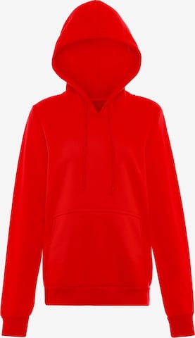 myMo ATHLSRSweater majica - crvena boja: prednji dio