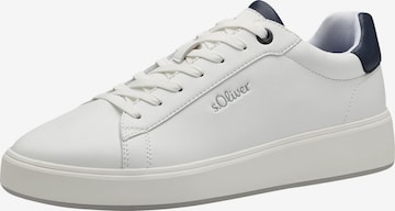 s.Oliver Sneakers laag in Wit: voorkant