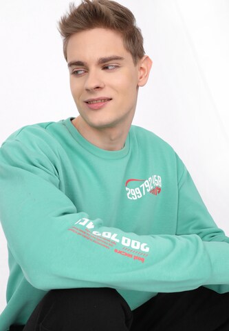 Mo ATHLSR Sweatshirt 'Back To School' in Green