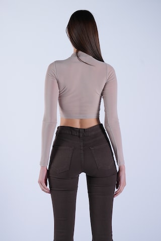 T-shirt Trend Alaçatı Stili en gris