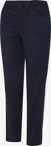 LAURASØN Slimfit Hose in Blau