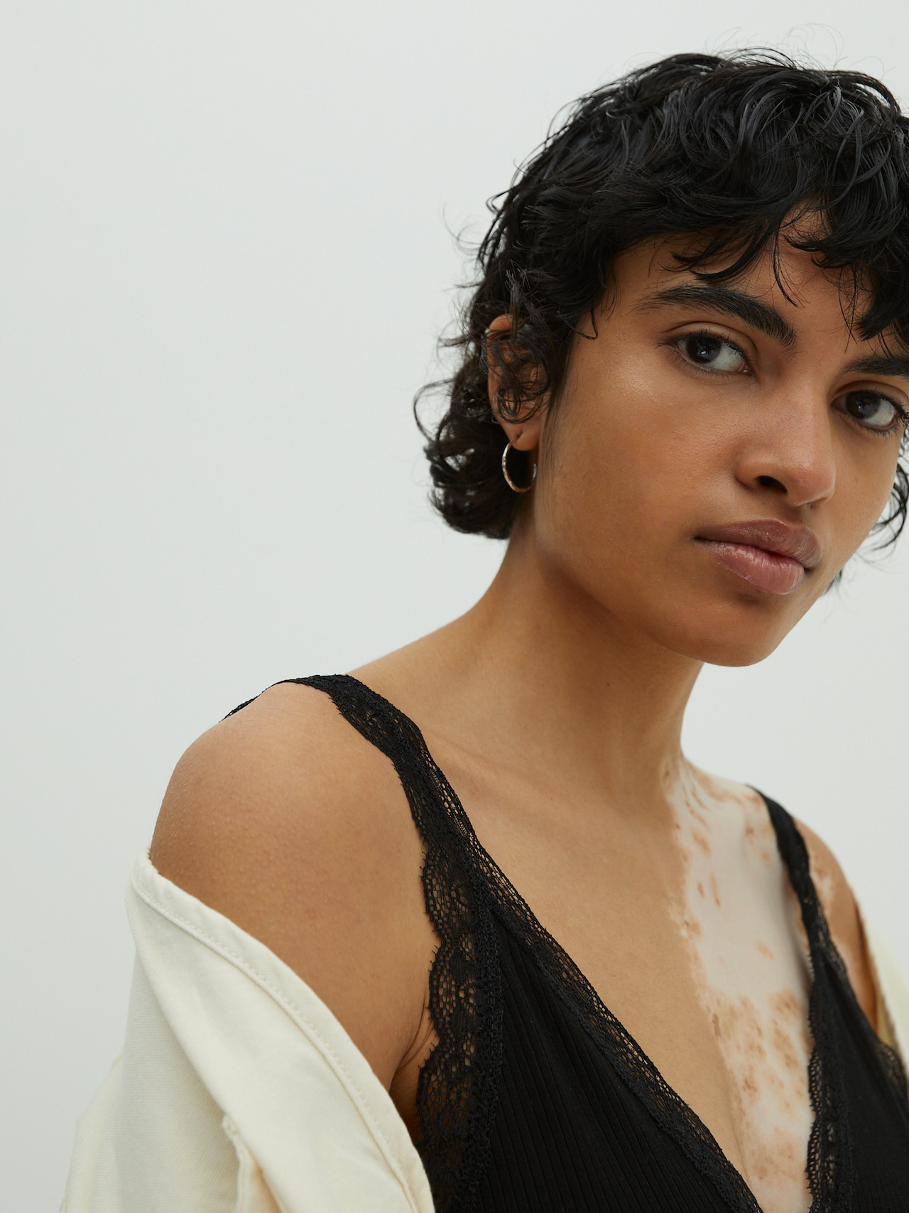 EDITED Producten Shirt body 'Lillith' Zwart