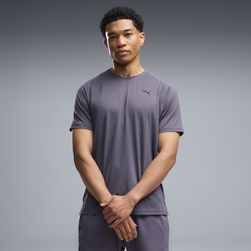 PUMA Funktionsshirt 'Pwrmode' in Grau: Vorderseite