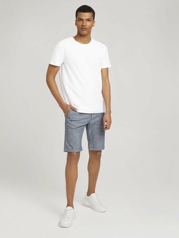 TOM TAILOR DENIM Slimfit Shorts in Blau