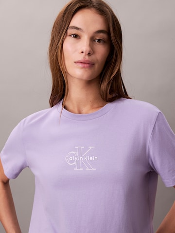 Maglietta 'CLASSIC' di Calvin Klein Jeans in lilla