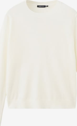 MANGO Sweater 'Lanis' in Beige: front