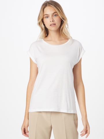 SAINT TROPEZ - Camiseta 'Adelia' en blanco: frente