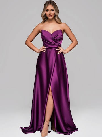 Ombre Abendkleid‌ in Lila