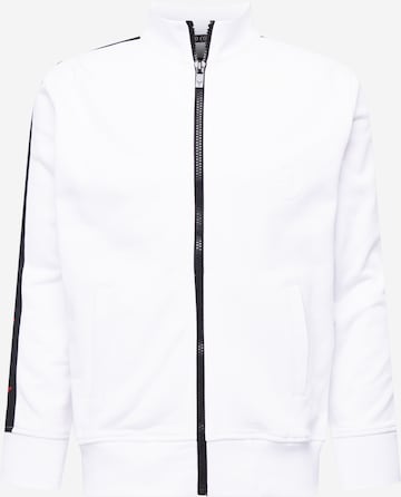 Carlo Colucci Sweat jacket ' D'Agostino' in White: front