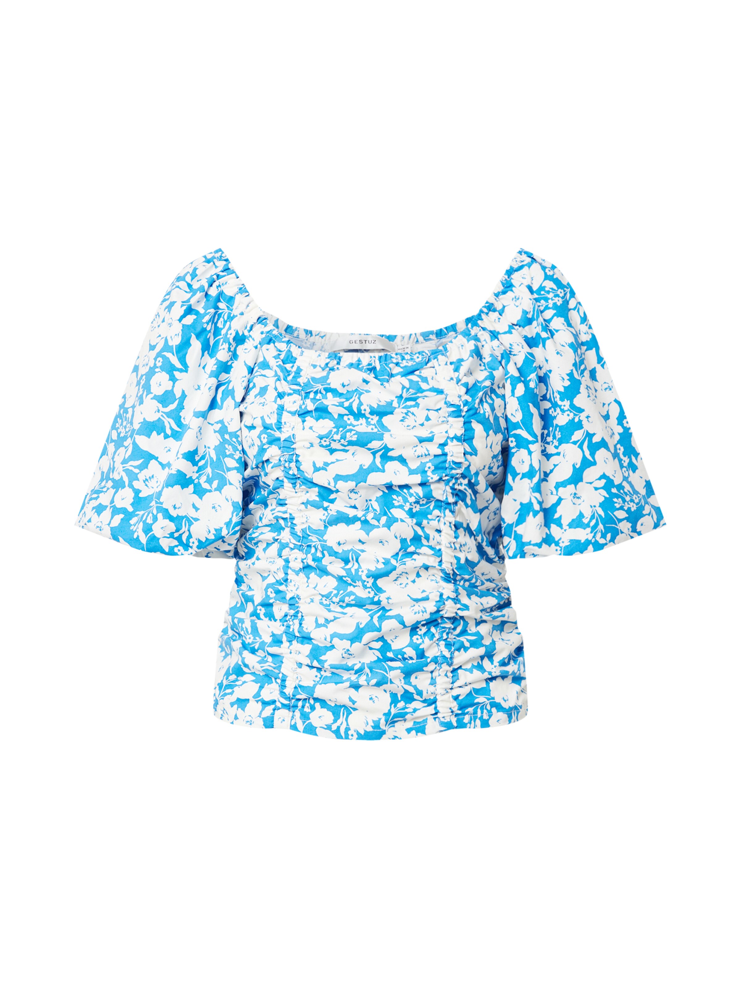 Gestuz Bluse 'Mynte' in Blau: Vorderseite