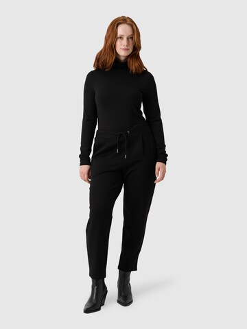 Les Lunes Langarmhemd 'Yunaa' in Schwarz