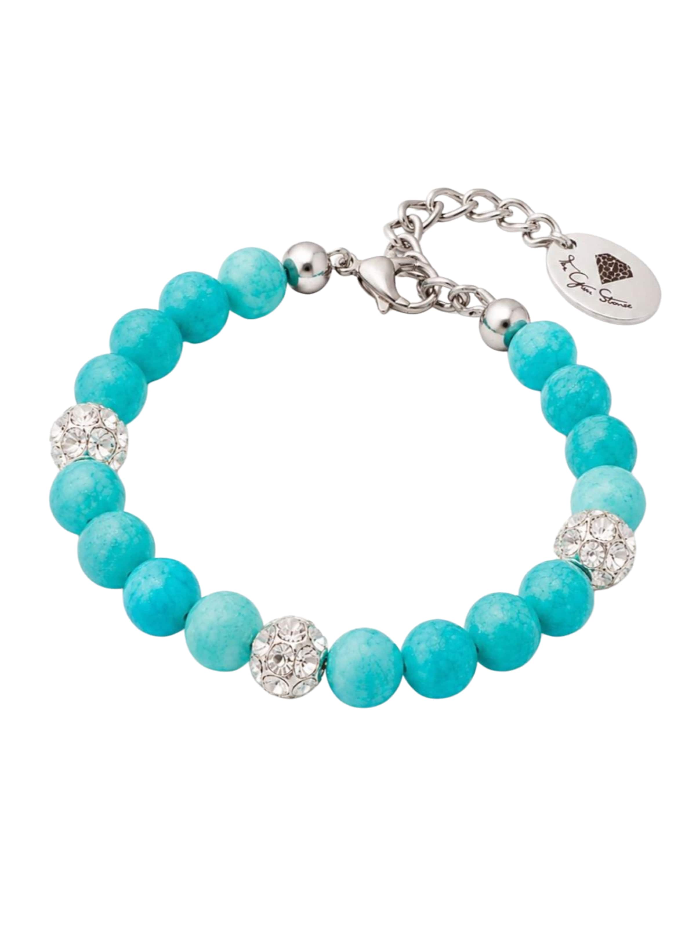 Braccialetto di THE GEM STORIES JEWELRY in blu: frontale