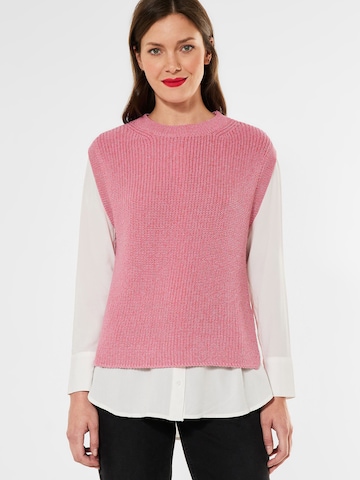 Pull-over STREET ONE en rose : devant