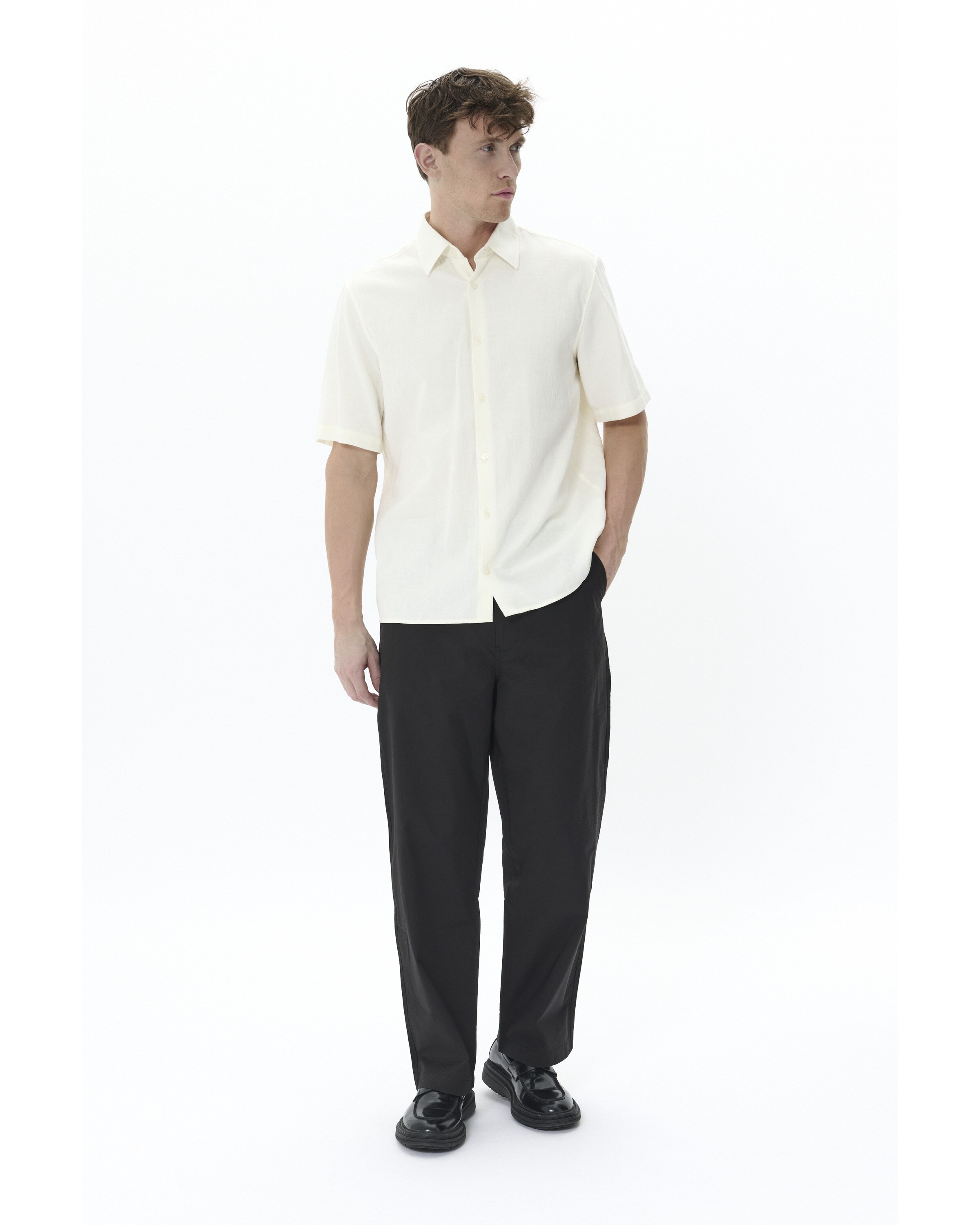 Matinique Regular Fit Skjorte 'Kampo' i hvid