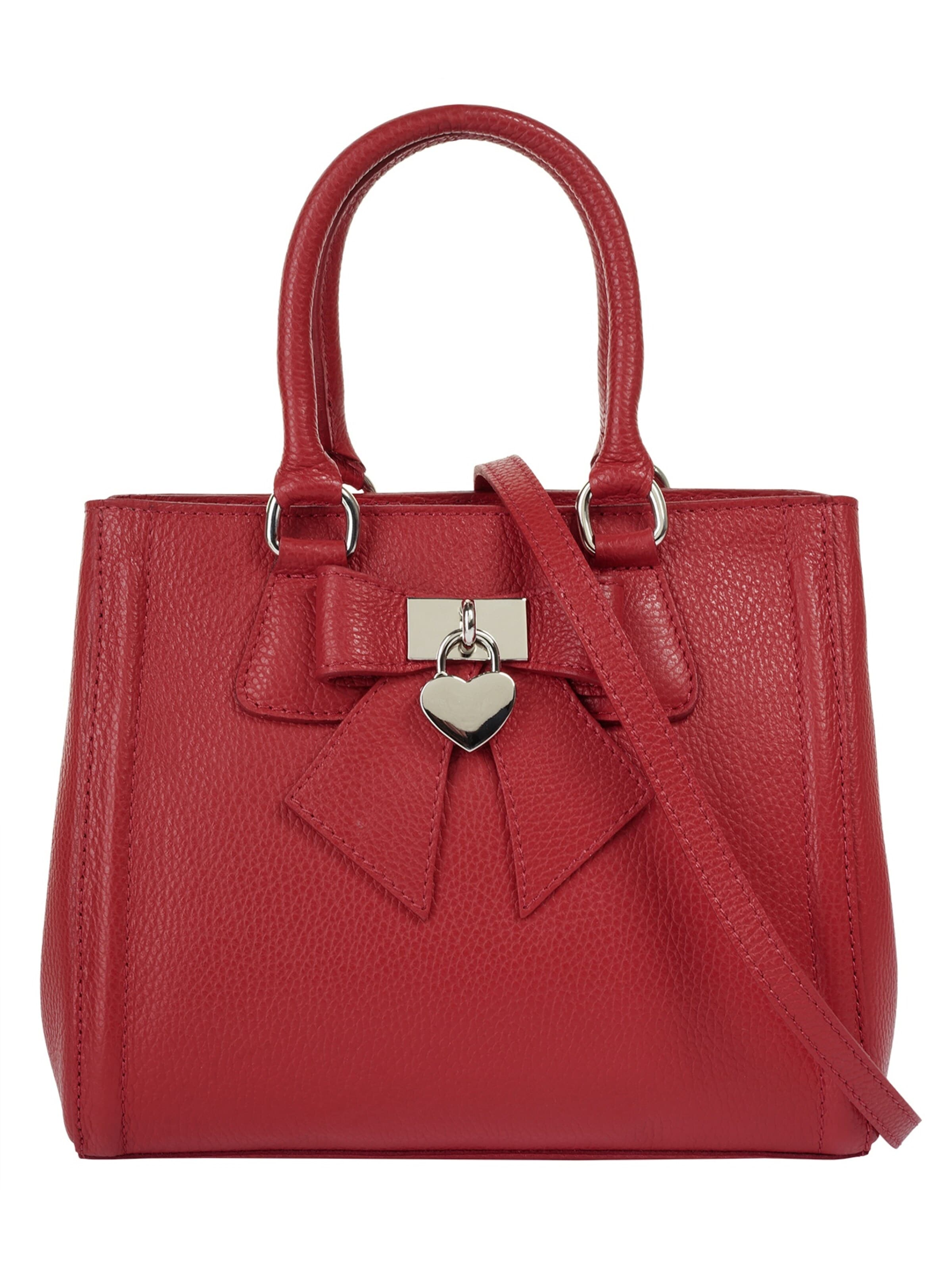 Sacs à main 'SOLCUORE' Cluty en rouge : devant