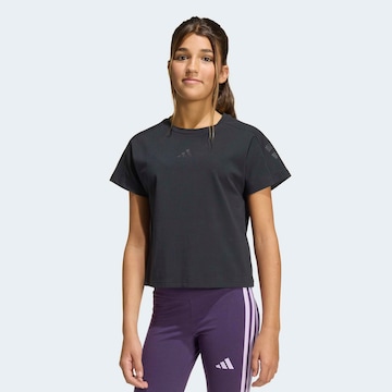 ADIDAS SPORTSWEAR Performance Shirt in Black: front
