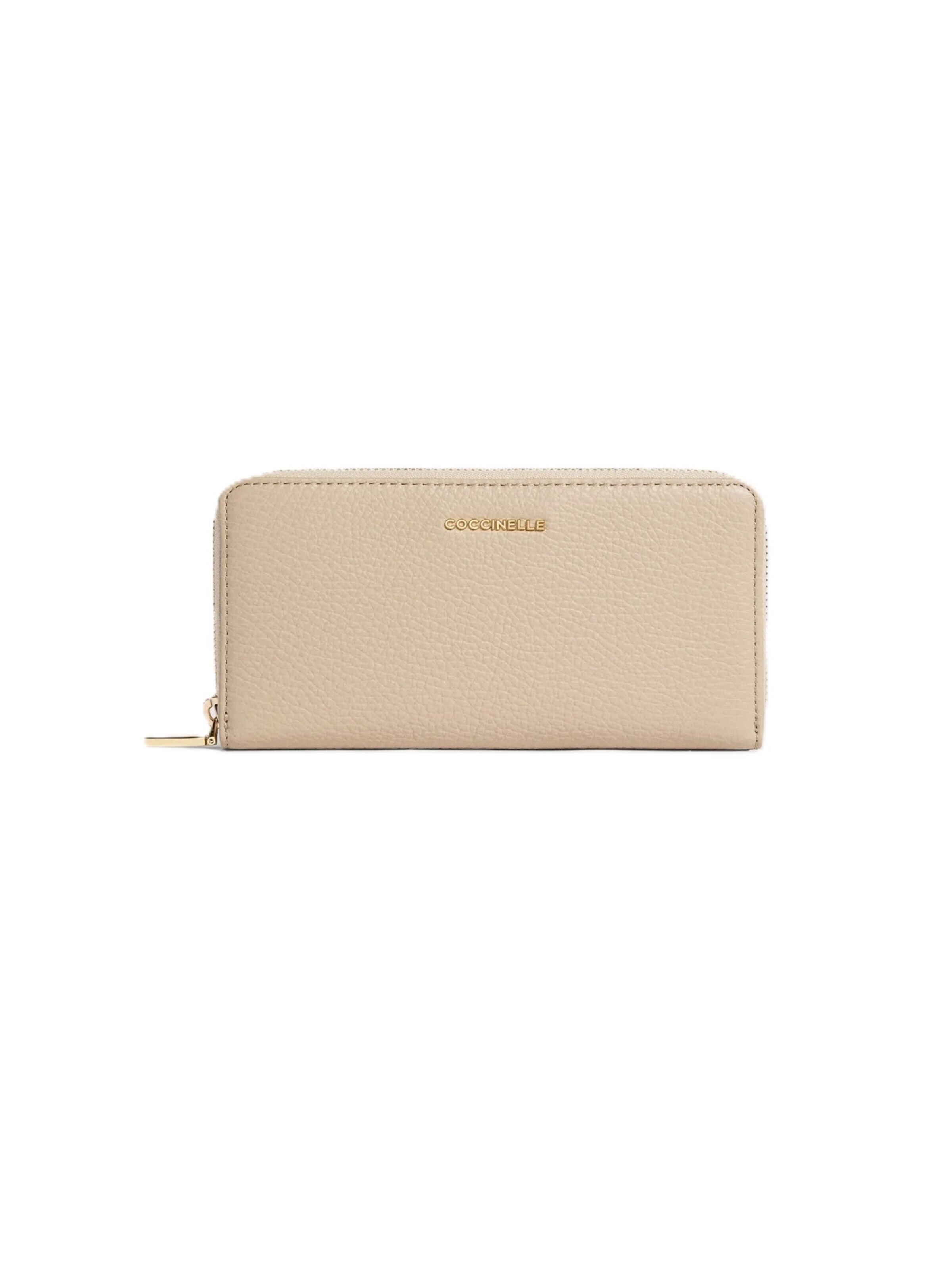Coccinelle Portemonnaie 'E2MW5113201'‌‌‌‌‌‌‌‌‌ in Beige: Vorderseite