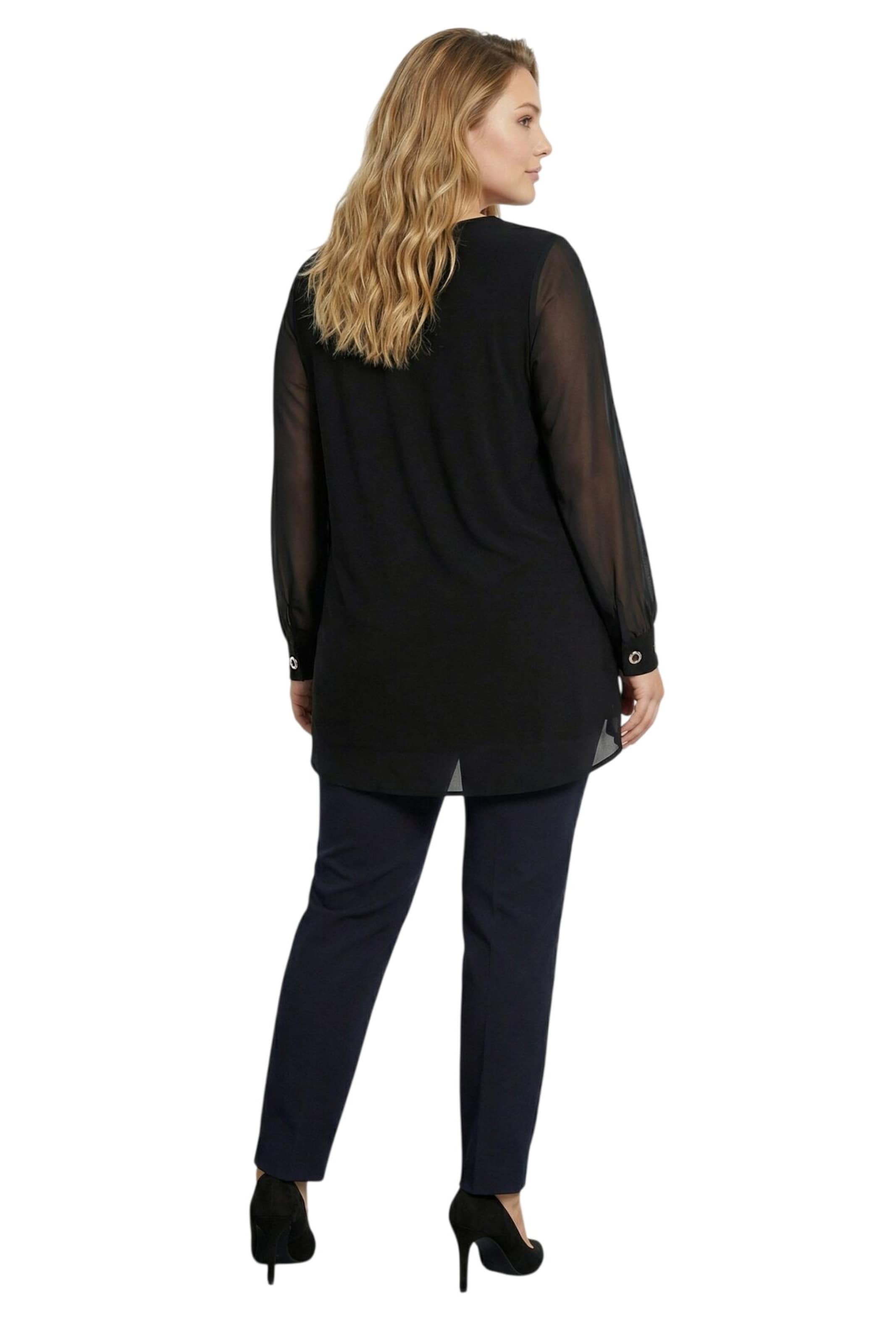 Stil Diva Blouse in Black