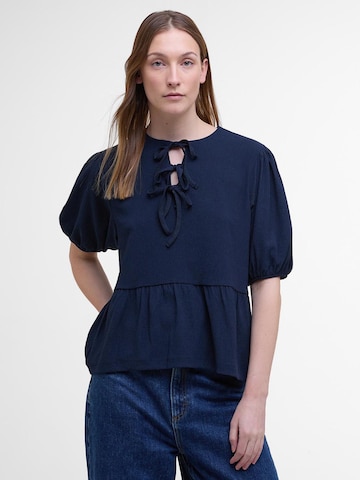 Barbour Blouse 'Louise' in Blue: front