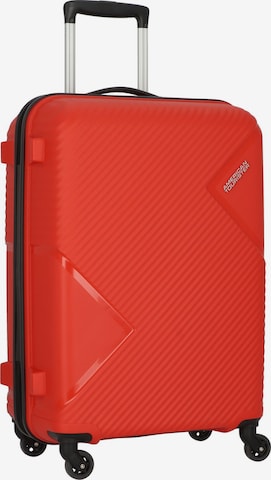 American Tourister Trolley in Rot