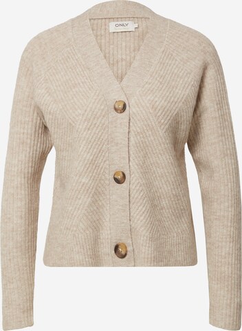 Cardigan 'Carol' ONLY en beige : devant