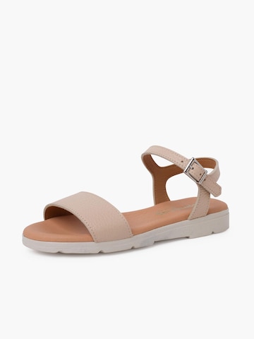 Sandales Pisamonas en beige