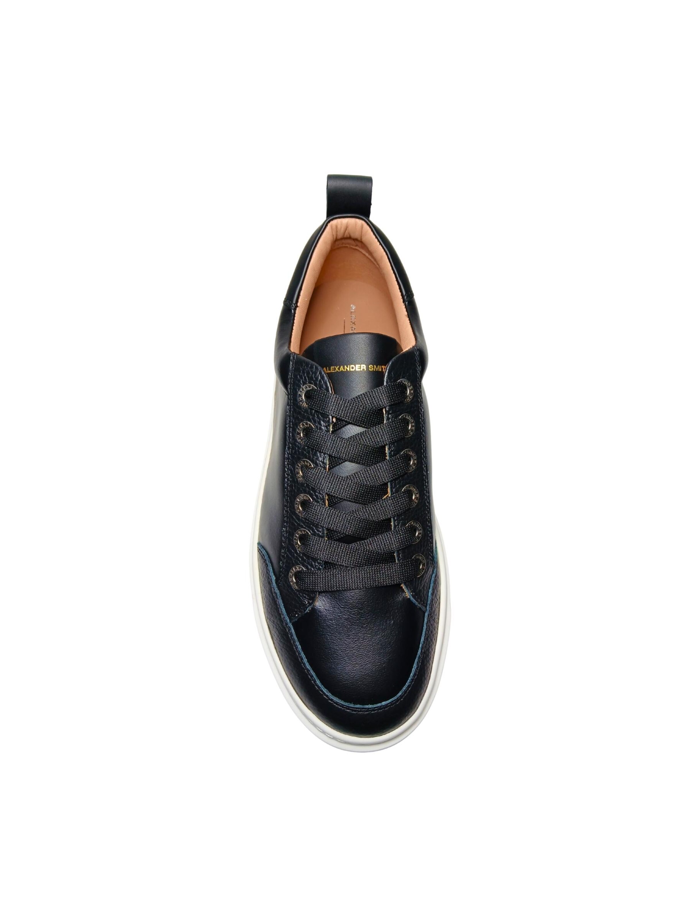 Alexander Smith Platform trainers in Black