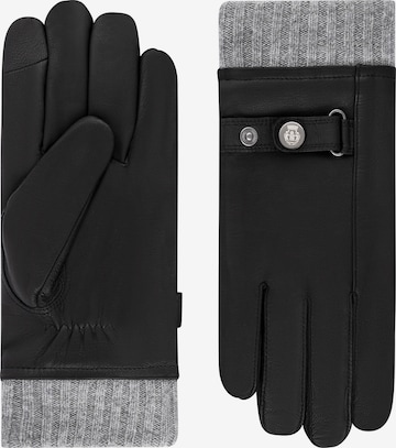 Roeckl Full Finger Gloves 'Dahlen' in Black: front