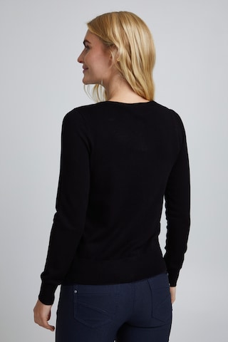 Fransa Knit Cardigan in Black